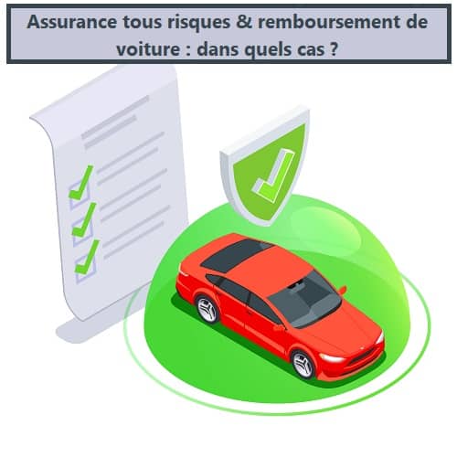 Assurance tous risques remboursement de voiture