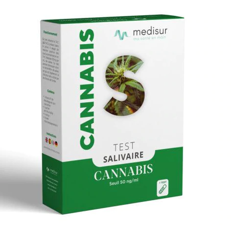 Auto-test salivaire cannabis THC