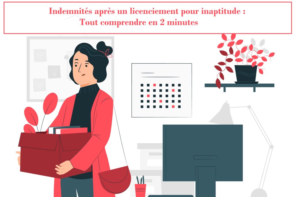 Indemnité de licenciement pour inaptitude