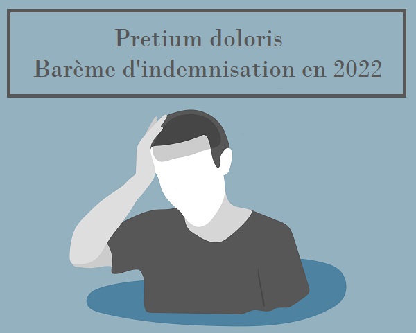 pretium doloris barème 2022
