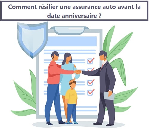 Comment résilier une assurance auto avant la date anniversaire ?